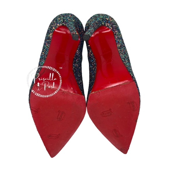 Christian Louboutin So Kate 120 Heels Dragonfly Blue Size 37 - Picture 12 of 17